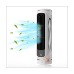 Portable Automatic Remote Air Conditioner, USB Personal Air Conditioner Mini Conditioner with 3-Speed Electric Fan White,1 * electric fan 1 * USB cable,White