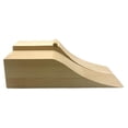 thumbnail image 4 of MERIGLARE Wooden Fingerboard Ramp Gift for Enthusiasts Ornament Fingerboard Skate Park Style E, 4 of 7
