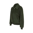 thumbnail image 4 of Faithtur Women Winter Jacket Zipper Up Fluffy Fleece Long Sleeve Coat, 4 of 9