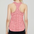 thumbnail image 4 of Timegard Workout Tops for Women Racerback Round Neck Athletic Running Tank Tops Loose Sleeveless Gym Tops, 4 of 5