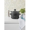 thumbnail image 2 of Mainstays 2QT Slow Cooker, Matte Black, 2 of 5