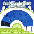thumbnail image 4 of LOVEVER Collier Cône Souple pour Chien après Chirurgie Collier Cône de Récupération pour Chien Ajustable Collier Élisabéthain pour Chiens G, 4 of 7