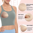 thumbnail image 2 of BIMEI Cotton Breast Forms Mastectomy Sponge Boobs Breathable Prosthesis Bra Insert Pads - #6, Beige, 2 of 7