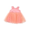 thumbnail image 1 of RXIRUCGD 2025 Vêtements d'Été pour Enfants Tout-Petits Filles Mignon Couleur Unie Sans Manches Robe Camisole Extensible Anti-Rides Robe Ligne A, 1 of 8