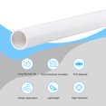 thumbnail image 3 of Unique Bargains 12mm ID 14mm OD 500mm White PVC Pipe Round Rigid Plastic Tube for Water Pipe, 3 of 5