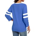 thumbnail image 5 of Timegard Hauts pour Femmes Grande Taille Col Rond Manches 3/4 T-Shirts Confortables Tunique Décontractée pour Porter avec des Leggings, 5 of 5