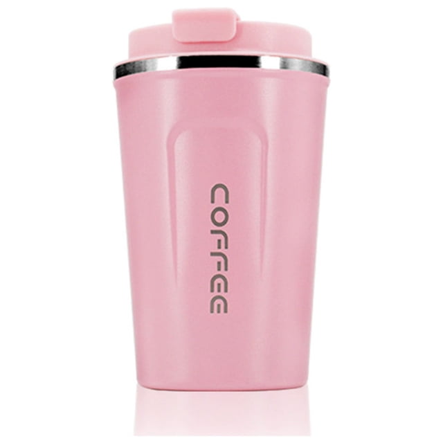 FlyFlise Tasse à Café Étanche Isolée Thermique Tasse de Voyage Portable en Acier Inoxydable