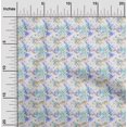thumbnail image 2 of oneOone Silk Tabby Royal Blue Fabric Abstracts Sewing Craft Projects Fabric Prints By Yard 42 Inch Wide, 2 of 5