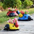 thumbnail image 3 of Indoor Plants Pot Unique Ladybug Planter Pots Garden Balcony Succulent Flowers Pot, 3 of 8