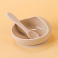 thumbnail image 1 of SNNROO 2pcs Baby Feeding Bowl And Spoon Set With Silicone Suction Cup And Soft Silicone Spoon, 1 of 7