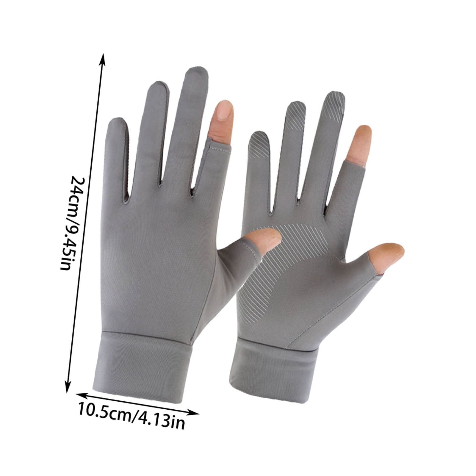Lksixu Fishing Gloves For Men And Women Driving Gloves For Hiking And Sun Gloves Non-slip Feel Screen Interface For Kayaking Biking Rowing Kitchen Gadgets
