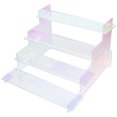 thumbnail image 3 of Transparent Acrylic Perfume Organizer 4-layer Dazzling Makeup Organizer Nail Polish Holder Perfume Stand Action Figure Display Riser, 3 of 8
