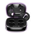 thumbnail image 3 of Lunxisen 4 Pcs Clip On Bluetooth Earpiece Bone Conduction LED Display Long Battery Life for Music Calls Workout Running, 3 of 8