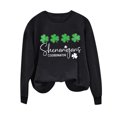 thumbnail image 4 of Saint Patrick Shirt Chandail à Col Rond pour Femmes Imprimé Fête de la Saint-Patrick à Manches Longues Fête de la Saint-Patrick Shirt, 4 of 4