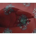 thumbnail image 4 of oneOone Viscose Chiffon Fabric Leaves & Floral Block Print Sewing Fabric BTY 42 Inch Wide, 4 of 4