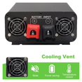 thumbnail image 4 of Car Inverter 4000W 5000W Pure Sine Wave Inverter Power DC 12V ,Rapid Cooling with Minimal Noise, 4 of 6