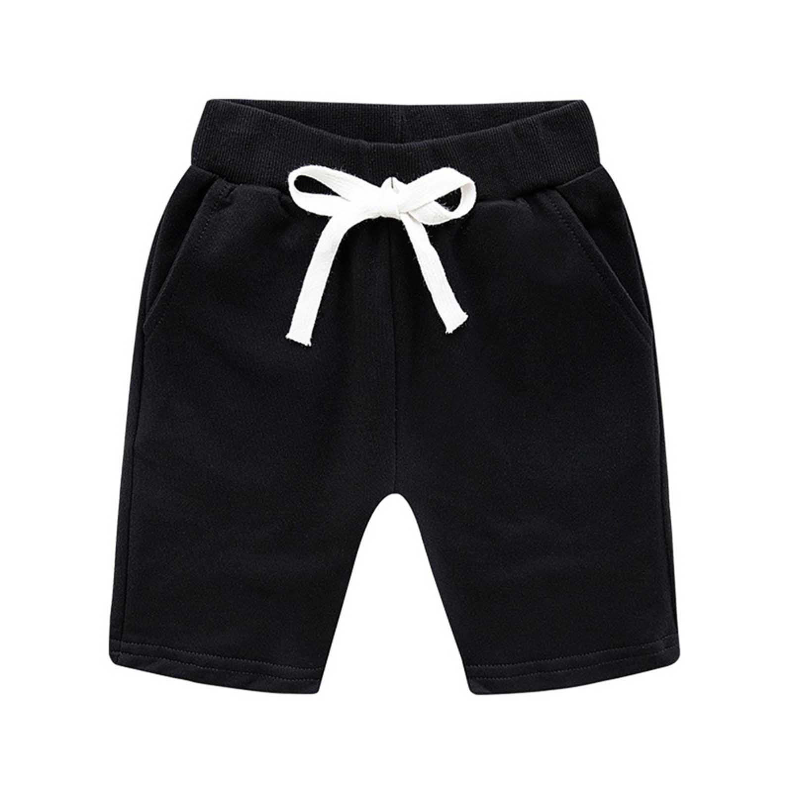 Kcodviy Kids Toddler Baby Girls Pumpkin Shorts Boys Solid Spring Summer Cute Biker Shorts Ruffle Clothes