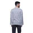 thumbnail image 4 of Atasi Kurta Décontractée Imprimée à Col Chinois Chemise Ethnique Kurta Courte pour Homme Tunique, 4 of 5