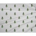 thumbnail image 4 of oneOone Tissu Polyester Lycra Blanc Matériel de Robe Florale Tissu Imprimé Tissu au Mètre 56 Pouces de Large, 4 of 4