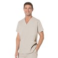 thumbnail image 1 of Landau Essentials 5 Pocket Scrub Top for Men's: Classic Relaxed Fit, V-Neck Durable Medical 7489, 1 of 1