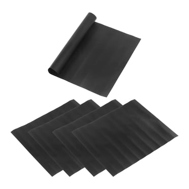 BBQ Grill Mat, 5Pcs Thickened Nonstick Charcoal and Gas Barbecue Grill BBQ Mats for Gas Grill, Grill Mats Non Stick Reusable, BBQ Baking Mat