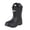 Black, variant on Ymyiu Rain Boots for Kids Kids Rain Boots Girls Boots Waterproof Boys Rain Boot Non Slip Rubber Boot Ankle Mud Booties Size 3.5(Black, Big Kids 3.5)