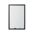 thumbnail image 1 of Magnetic Dry-Erase Board, Black MDF Frame, 18" X 24", 1 of 1