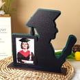 thumbnail image 3 of Graduation Photo Frame Wooden Display Stand Desktop Commemorative Decoration For Boys Academic Achievement Keepsake, 3 of 6