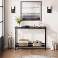 thumbnail image 4 of EDTara Table d'Entrée, Tables Consoles avec Rangement, Table de Sofa Rustique de 39,3” avec Tablette Réglable, Table Console pour Entrée, Salon, Couloir, Chambre, 4 of 7