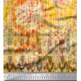 thumbnail image 3 of Soimoi Poly Georgette Fabric Tie & Dye Panel Printed Fabric 1 Yard 52 Inch Wide, 3 of 3