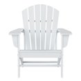 thumbnail image 3 of Chaise Adirondack Classique d'Extérieur (Ensemble de 4) en Blanc, 3 of 8