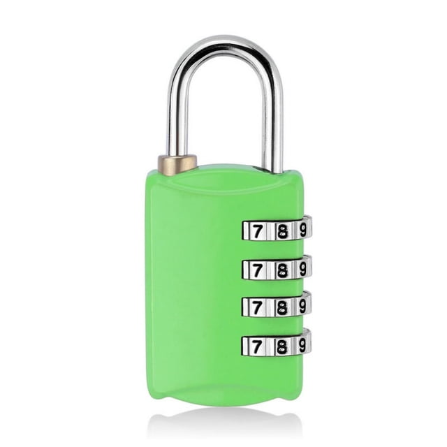 CHUANK Combination Lock Resettable 4 Digit Padlock Outdoor Waterproof Combo Lock for School Gym Locker Fence Gate Hasp Cabinet Toolbox Cases