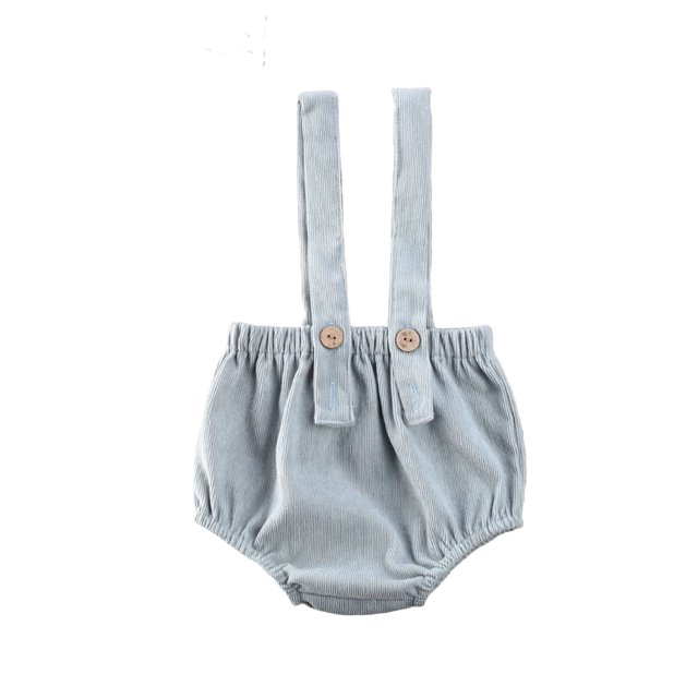 EYIIYE Baby Overalls Shorts Corduroy Bib Bottoms Clothe