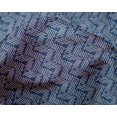 thumbnail image 4 of oneOone Silk Tabby Fabric Chevron Block Printed Craft Fabric BTY 42 Inch Wide, 4 of 4