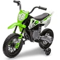 thumbnail image 2 of EastVita Vélo Électrique 12V, Moto pour Tout-Petit avec Roues Stabilisatrices, Vert, 2 of 7