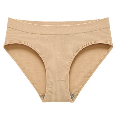 B91xZ Culotte Sans Couture pour Femmes, Shorty Mode, Beige TG