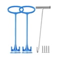 thumbnail image 2 of Ohmyroo 2-Piece Pool Skimmer Basket Hooks 11.8 Inch Stainless Steel Handles With Wall Mount Kit For Professional Pool Maintenance, 2 of 6