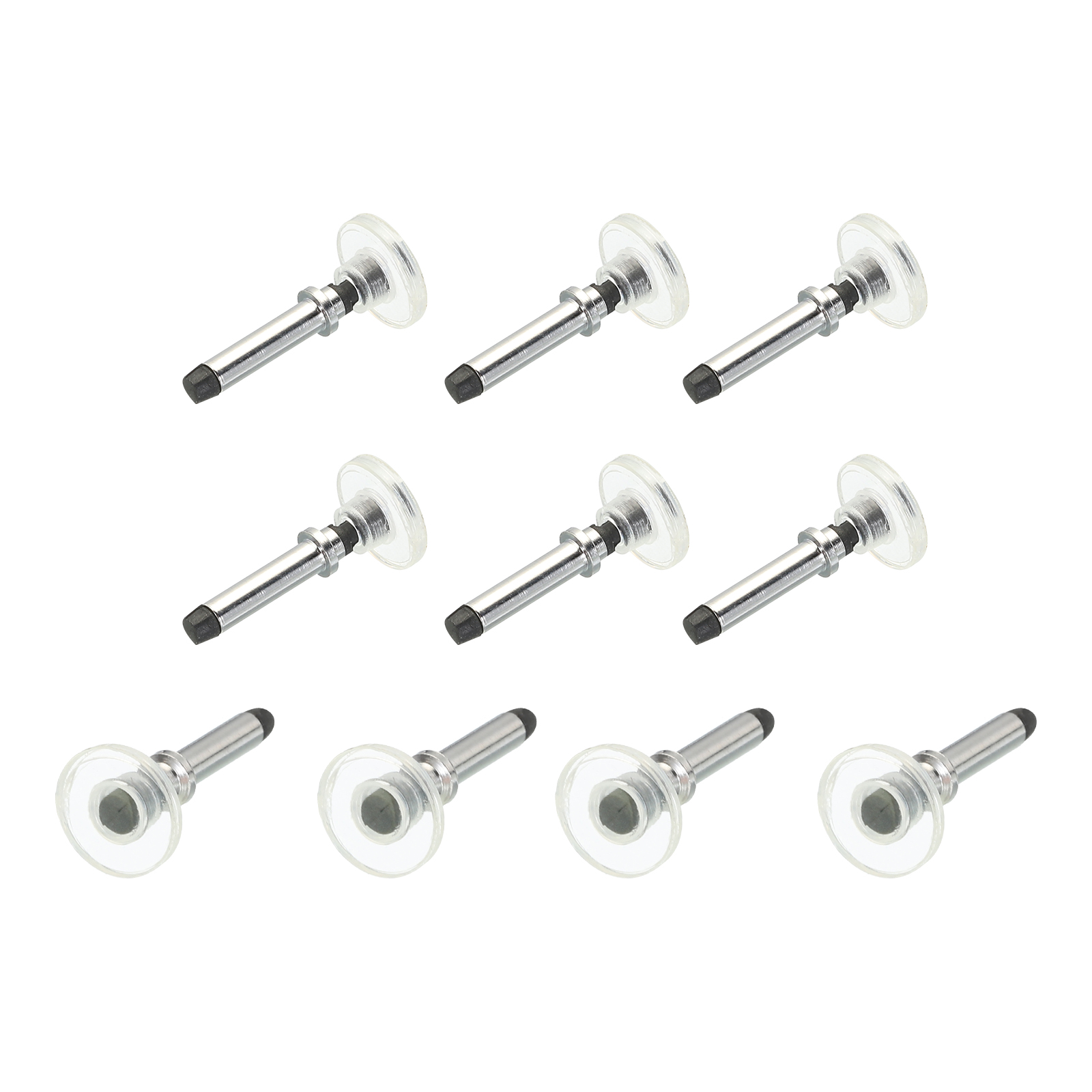 Unique Bargains 25pcs 7mm Stylus Pen Disc Fine Tips Universal Replacement for Stylus Pen Capacitive Touch Screen Devices