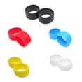 thumbnail image 1 of 2 Pieces Tennis Racket Grip Racket Handles Overgrip Stretchy Ring Overgrip Fix Kit Grip Tape Finishing Protector Professional Outdoor Accessories White, 1 of 9