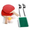 thumbnail image 3 of TIELUTT Indoor Games Sport Portable Table Tennis Net Bracket -Pong Kit Set Dot Tennis Open Tennis Baby Sports Center Tennis Balloons 5 in 1 Sports Game Set, 3 of 9
