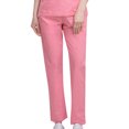 thumbnail image 1 of Yuyuzo Women Casual Pants Elastic Drawstring High Waisted Solid Color Slacks Straight Leg Bootcut Trousers, 1 of 4