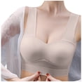 thumbnail image 1 of Yuyuzo Wireless Bras for Women Seamless Comfortable Bralettes Smoothing Full Coverage Everyday Bras, 1 of 3