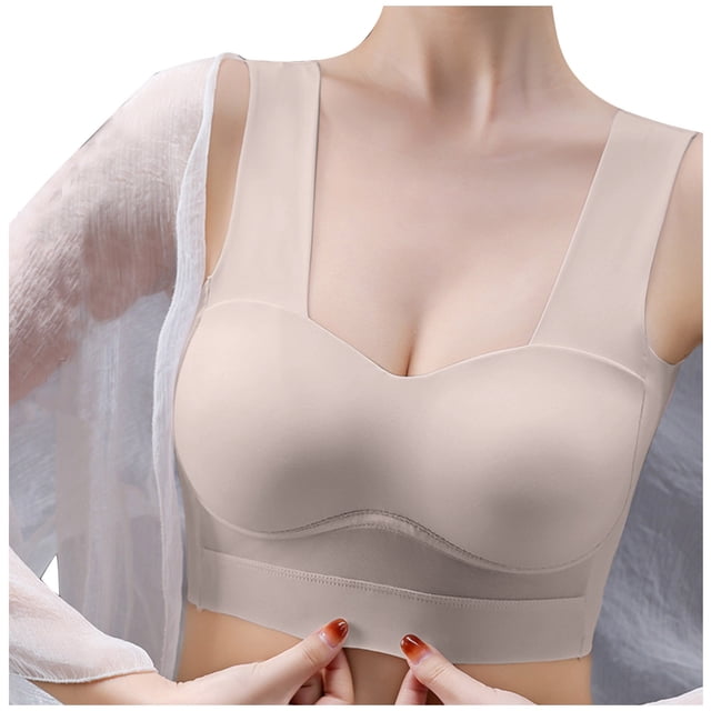 Yuyuzo Wireless Bras for Women Seamless Comfortable Bralettes Smoothing Full Coverage Everyday Bras