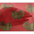 thumbnail image 4 of oneOone Viscose Chiffon Fabric Fish Block Fabric Prints By Yard 42 Inch Wide, 4 of 4
