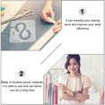 thumbnail image 4 of Quentinu 1pc Multi-functional Sewing Patchwork Tool Hollow Design Sewing Template, 4 of 7
