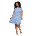 thumbnail image 2 of George Women's Plus Swing Dress, 2 of 6