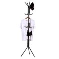 thumbnail image 4 of Steel Coat Hat Rack With Triangle Support, Strong Load Capacity, Multi Hooks Design, Stable and for Home Bedroom Entrance Hall Office, Clothes Stand Hanger Convenient to Hang, 4 of 7