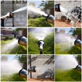 thumbnail image 4 of Garden Shower, Garden Hand Shower 9 Watering Patterns, Garden Spray Guns 100% Metal Multifunction Water Sprayer For Car Washes, Garden Watering, Pet Shower, 4 of 7
