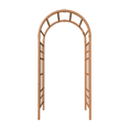 thumbnail image 4 of Vita Sierra Embossed Vinyl Arbor, Brown, VA68106, 4 of 6
