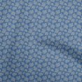 thumbnail image 1 of oneOone Polyester Spandex Medium Blue Fabric Toile Craft Projects Decor Fabric Printed By The Yard 56 Inch Wide, 1 of 4